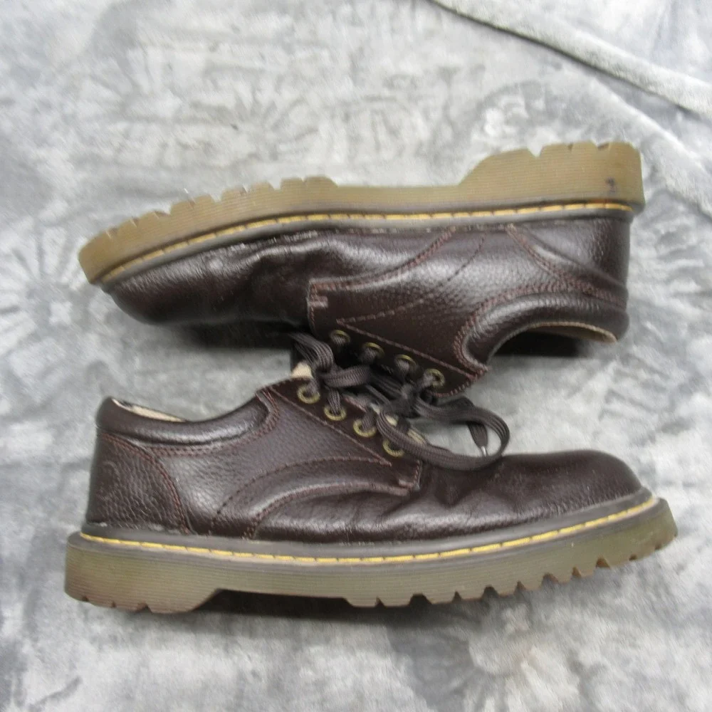 Dr. Martens Oxford Shoes Mens 11 M Brown Ashfeld Leather Lace Up‎ Chunky Classic